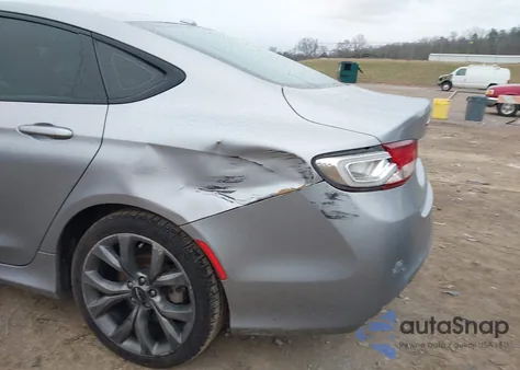 2016 Chrysler 200 S from USA, damaged, VIN 1C3CCCBG8GN162928